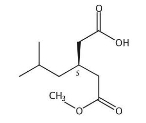 (3S)-3-(2-Methoxy-2-oxoethyl)-5-methylhexanoic Acid